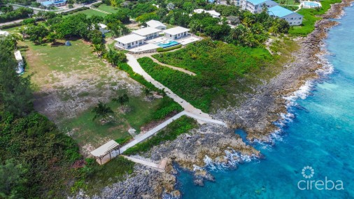 Conch Point Road Oceanfront Home 2.74 Acres