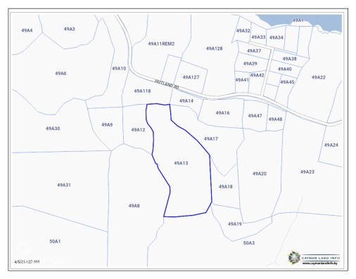 Prime 12-acre Land Opportunity Off Hutland Road  In North Side