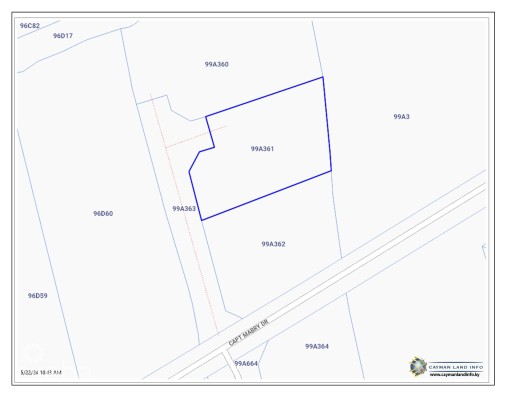 Brac Land .26 Acre With 30ft Vehicle Access Registered/ Electricity On Road