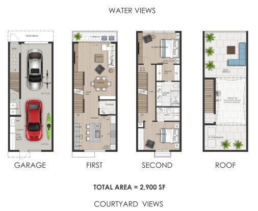 Q Luxury Townhomes  | South Sound