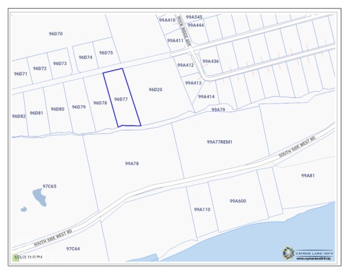 Brac Bluff Edge Land  .85 Acre