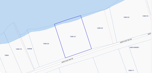 North East Bay Beachfront Land