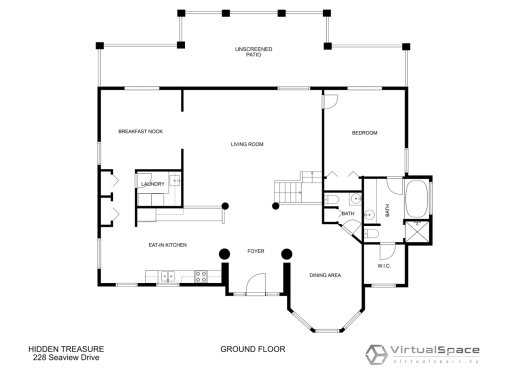 Hidden Treasure Oceanfront Estate Home