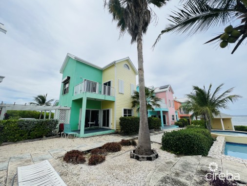 East End Paradise Villas.  3 Bed, 3 Bath + Den With Private Beach