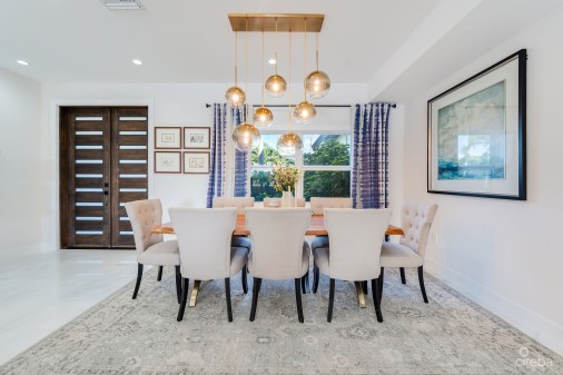 Fully Renovated 4-bed Canal Front Home With Den & Dock | The Shores