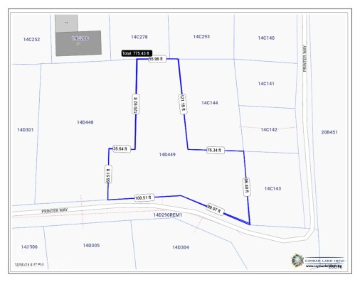 Commercial Parcel Off Printer Way