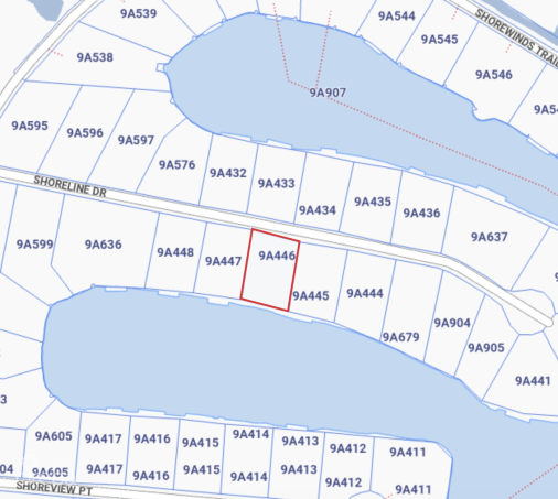 The Shores Canal Front Lot