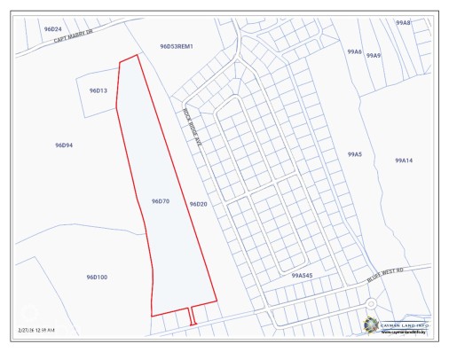 Brac Bluff Land  18.8 Acres-prime Investment Property