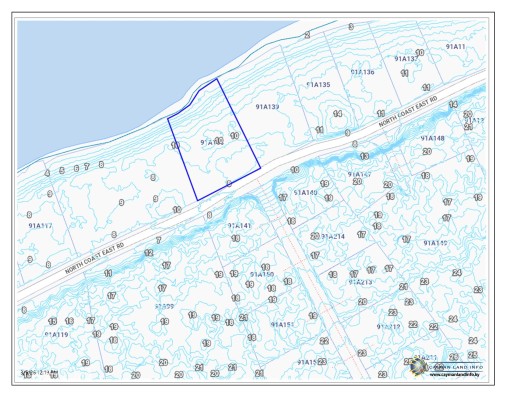 Beachfront Land On North Coast East Road