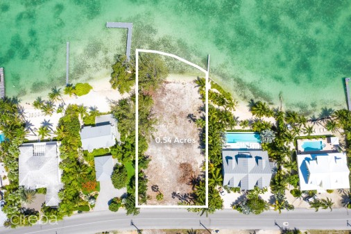 Water Cay Road 0.54 Acres, Oceanfront Land
