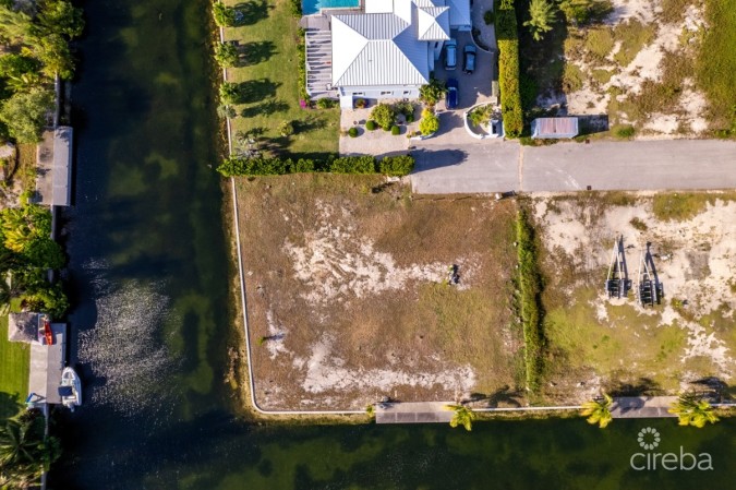 HERON BAY CORNER CANAL LOT