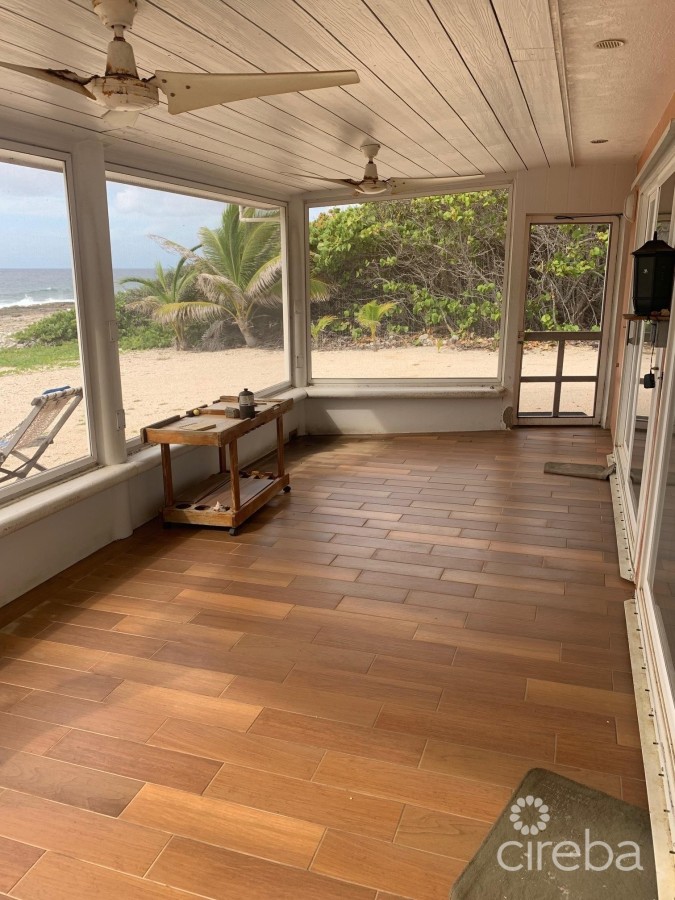 CAYMAN BRAC OCEAN FRONT HOME