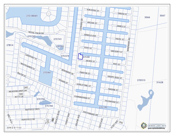 NORTH SOUND ESTATES CANAL LOT- JACKIE STREET