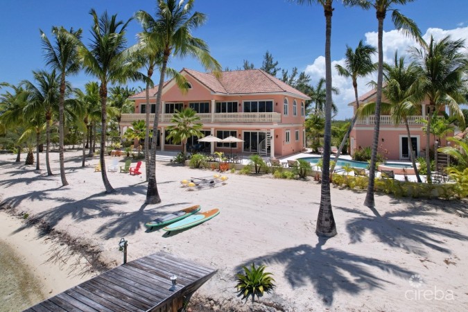 PIECES OF EIGHT, CAYMAN KAI W/200 FT OF BEACHFRONT AND 3 DOCKS