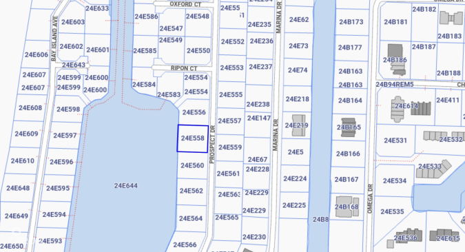 BONNIEVIEW ESTATES CANAL FRONT LAND