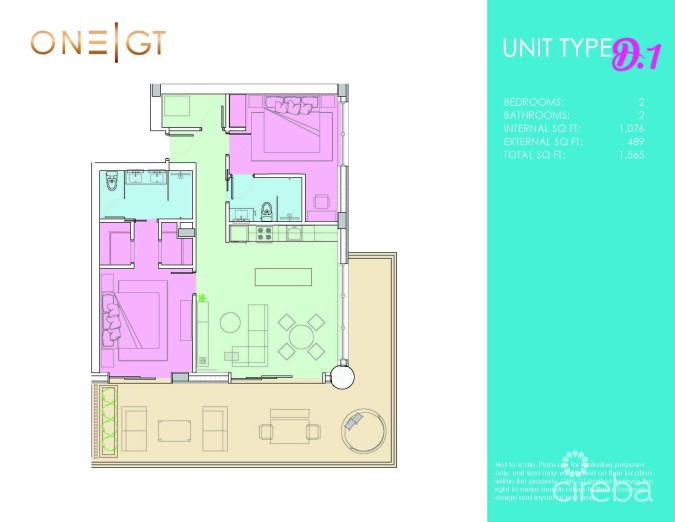 ONE|GT RESIDENCES - UNIT 624