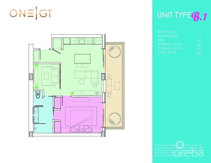 ONE|GT RESIDENCES - UNIT 1012