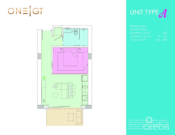 ONE|GT RESIDENCES - UNIT 618