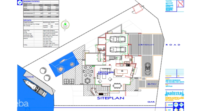 THE CHANNELS CANAL FRONT LOT WITH APPROVED HOUSE PLANS