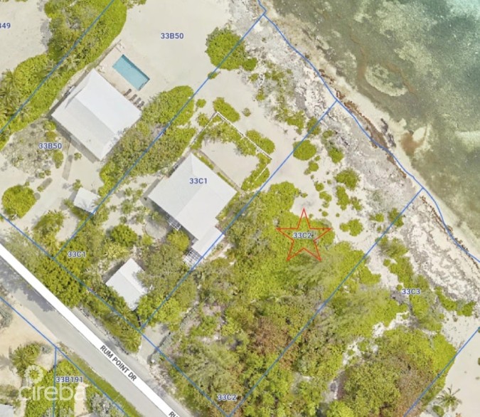 RUM POINT BEACHFRONT LOT W/CORAL REEF STEPS AWAY