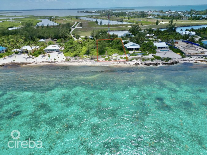 RUM POINT BEACHFRONT LOT W/CORAL REEF STEPS AWAY