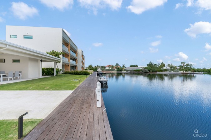 ONE CANAL POINT, UNIT 11 WITH BOAT DOCK