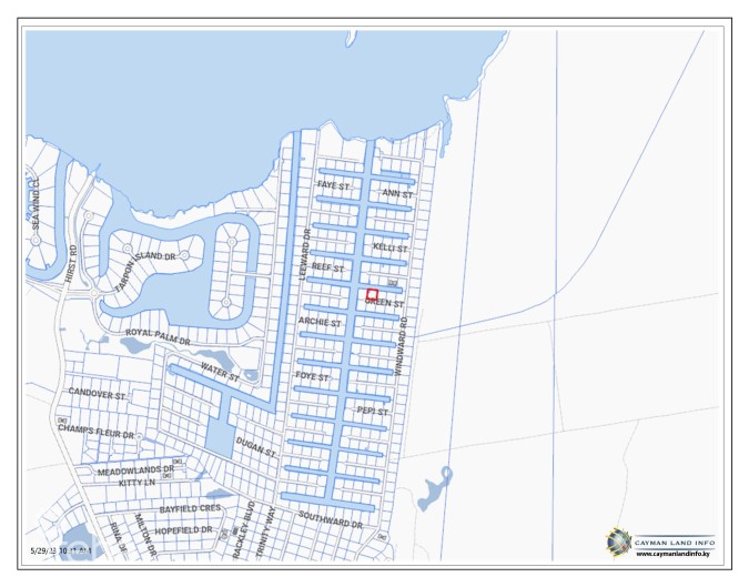 CANAL FRONT LOT NORTH SOUND ESTATES GREEN STREET