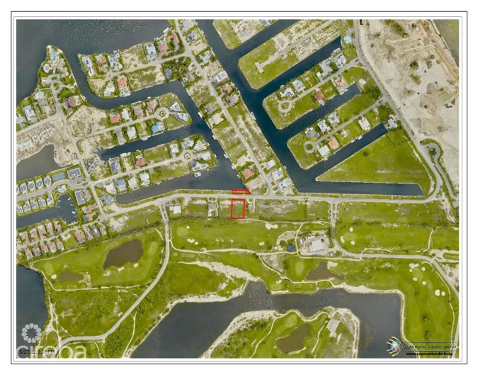 CRYSTAL HARBOUR CANAL FRONT GOLF VIEW LOT WITH DOCK