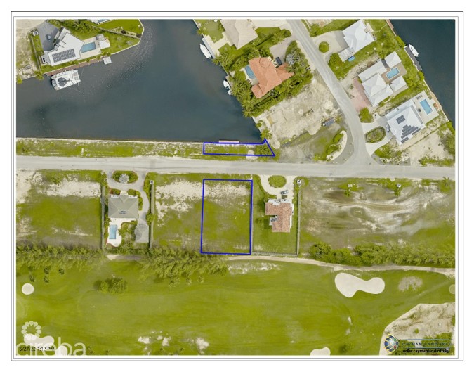 CRYSTAL HARBOUR CANAL FRONT GOLF VIEW LOT WITH DOCK