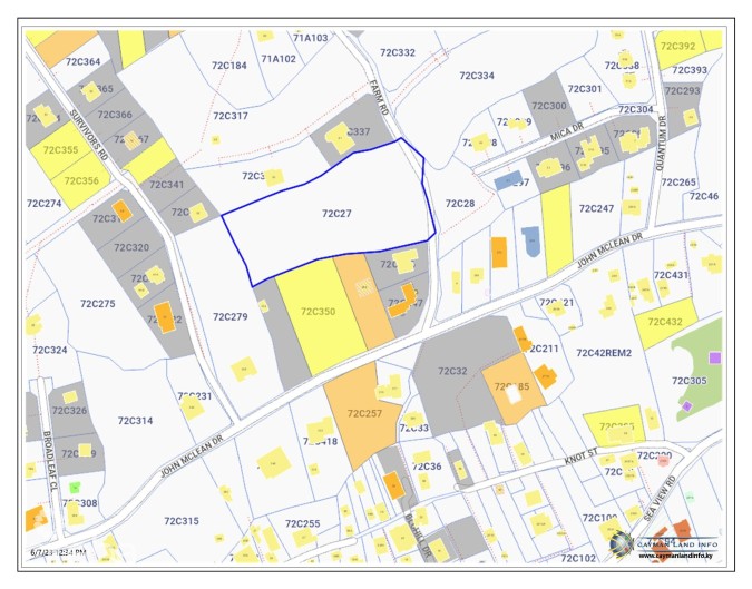 EAST END FARM RD LAND
