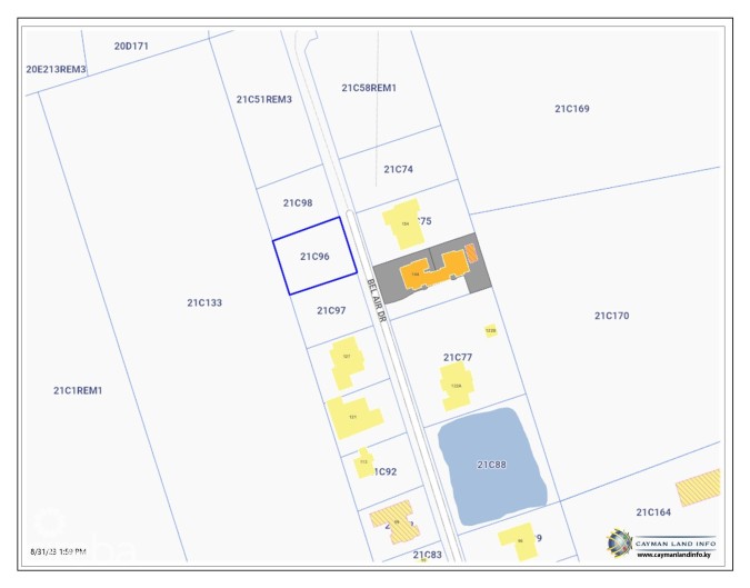 BELAIR DRIVE - 1/3 ACRE - VACANT BUILDING LOT