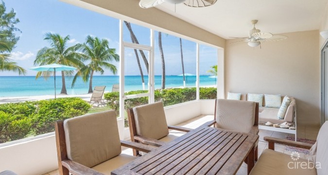 3 BED BEACH FRONT CONDO CAYMAN CLUB