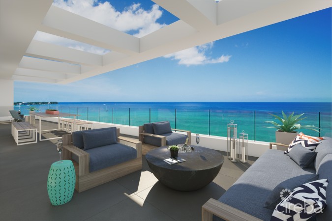 AQUA - BEACHFRONT RESIDENCE #5, SEVEN MILE BEACH