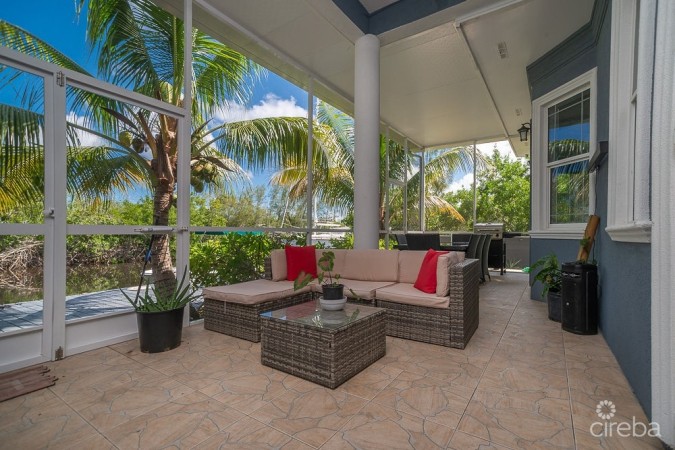 LARGE CANAL FRONT  HOME - NORTH SOUND ESTATES