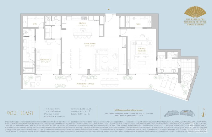 THE RESIDENCES MANDARIN ORIENTAL GRAND CAYMAN