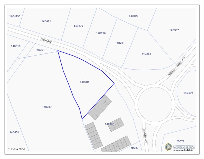 PRIME COMMERCIAL DEVELOPMENT LAND GEORGE TOWN ELGIN AVENUE