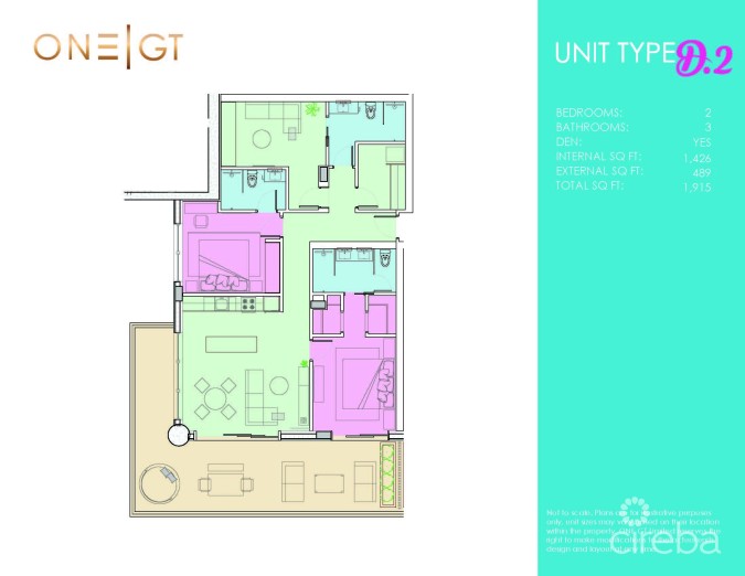 ONE|GT RESIDENCES - UNIT 723