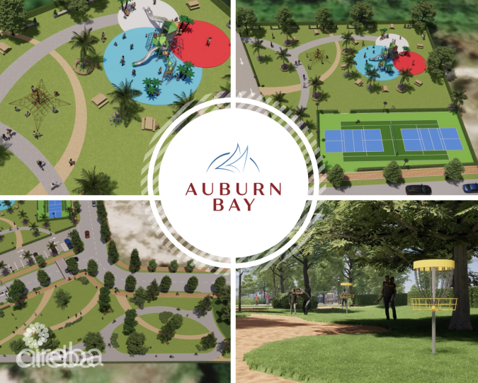 AUBURN BAY, LARGE CANAL FRONT LOT, READY TO BUILD