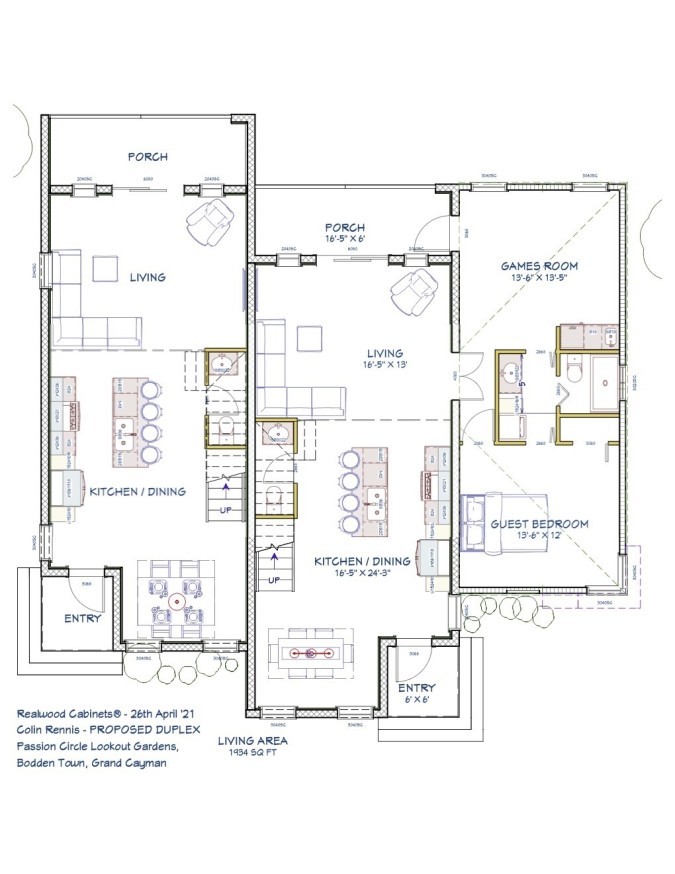 BODDEN TOWN DUPLEX, LOOKOUT GARDENS