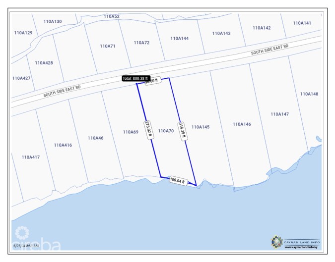 BRAC OCEAN FRONT LAND