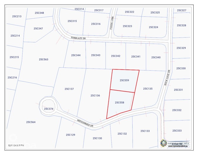 MIDSUMMER DR. RESIDENTIAL LAND