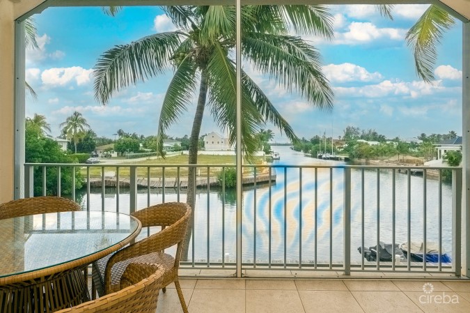 OLIVIA’S COVE #6 | GOVERNORS HARBOUR | CANAL FRONT CONDO
