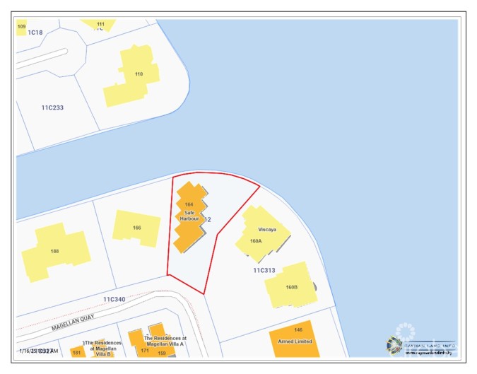 7 MILE BEACH CORRIDOR  3-BED  WATERFRONT TOWNHOUSE ON MAGELLAN QUAY IN GOVERNOR'S HARBOUR