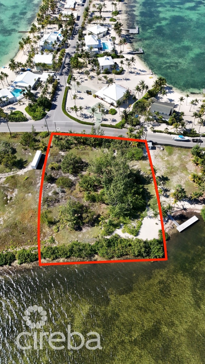 RUM POINT BEACHFRONT LOT WITH CORAL REEF