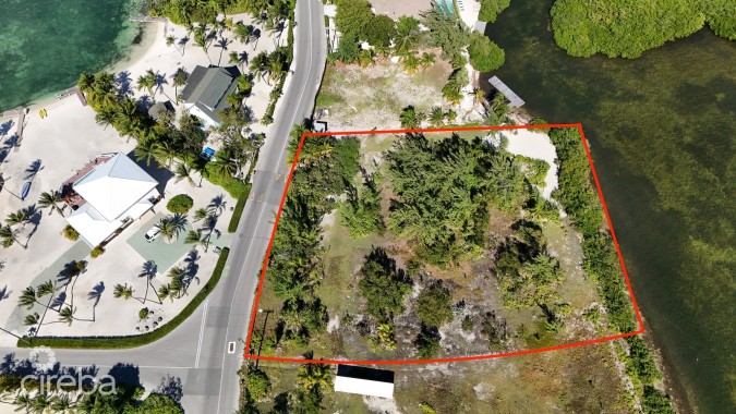 RUM POINT BEACHFRONT LOT WITH CORAL REEF