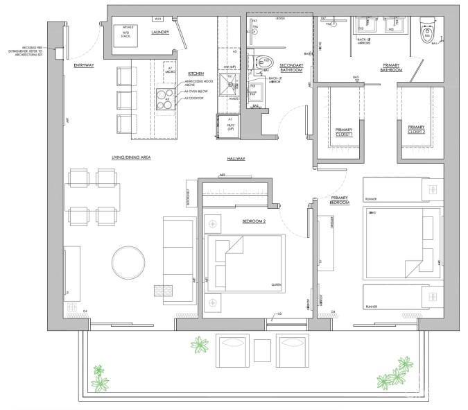 ONEGT RESIDENCES - UNIT 810