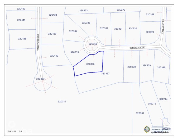 VALLEY GARDENS LAND, HIGH ELEVATION