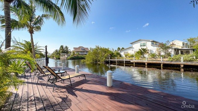 CANAL FRONT HOME - NORTH SOUND ESTATES