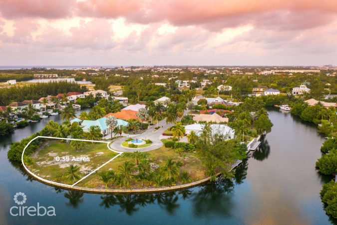 THE ISLAND 0.39 ACRES, CANAL FRONT