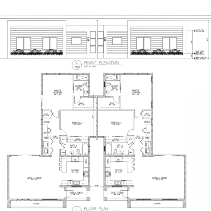 PERFECT DEVELOPMENT LOT WITH PLANNING APPROVED PLANS